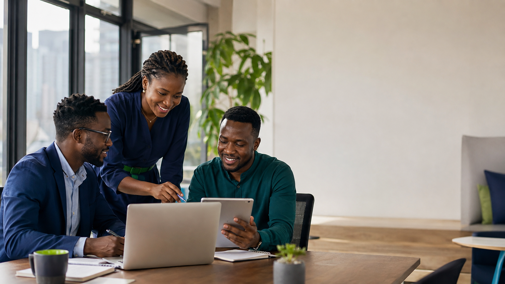 African technology and HR solutions partners planning a customer rollout